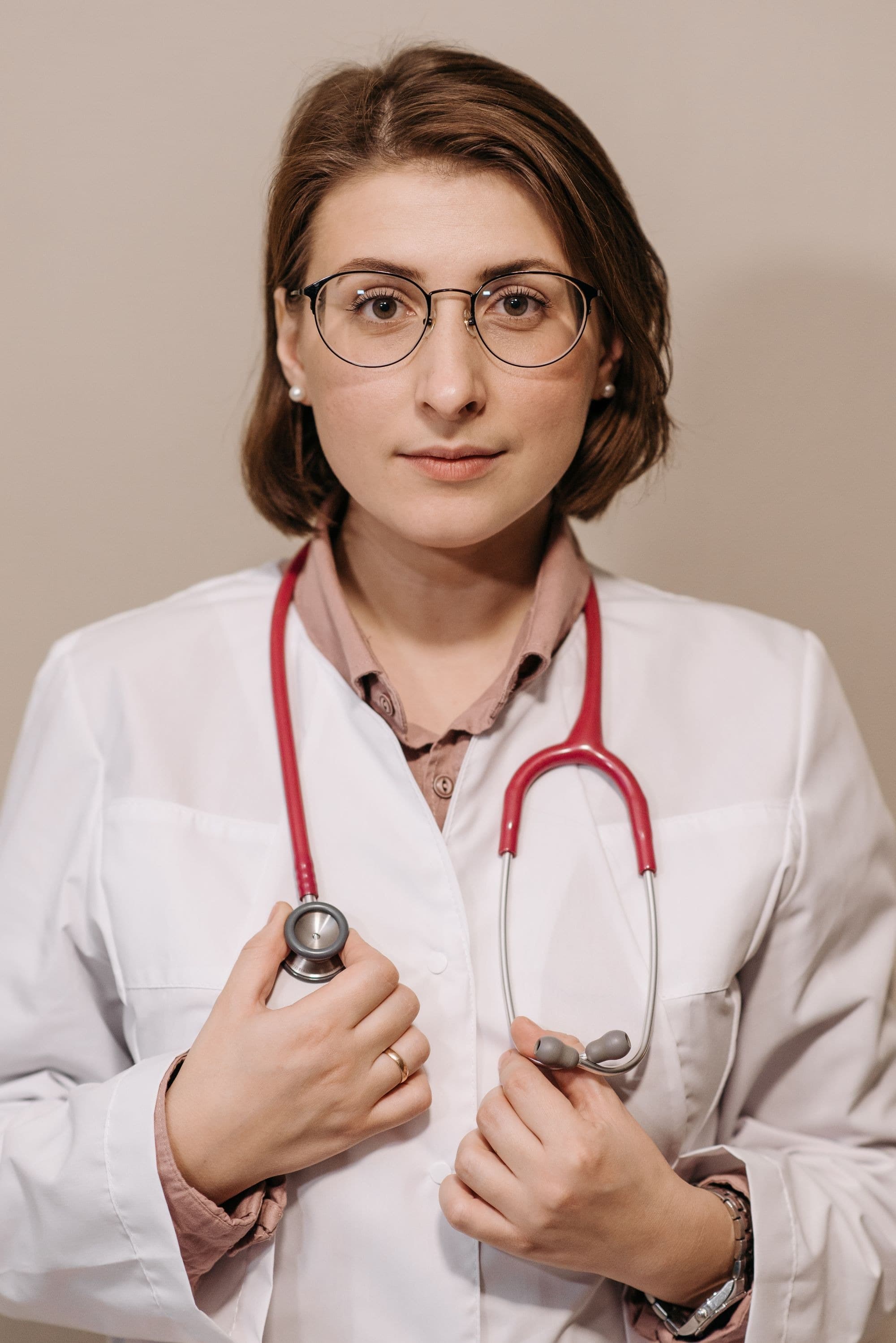 Healthcare professional reviewing billing documentation